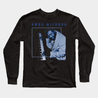 Amos's Juke Joint Groove Retro Music Tee Long Sleeve T-Shirt